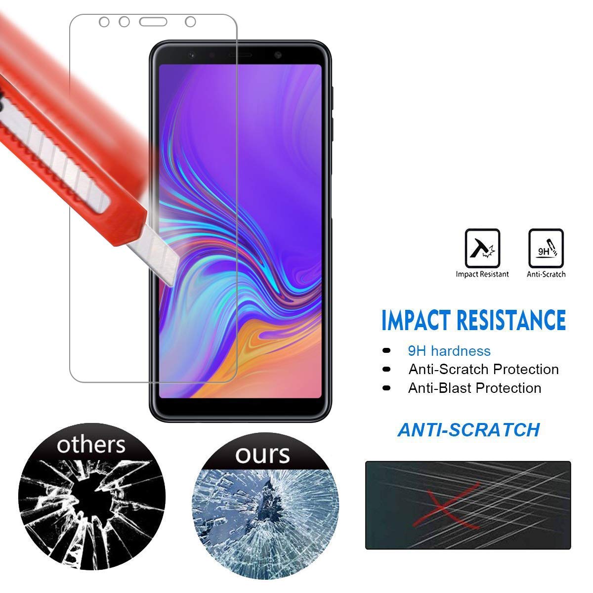 Bakeey-25D-Curved-Edge-Tempered-Glass-Screen-Protector-For-Samsung-Galaxy-A9-2018-1436744-4